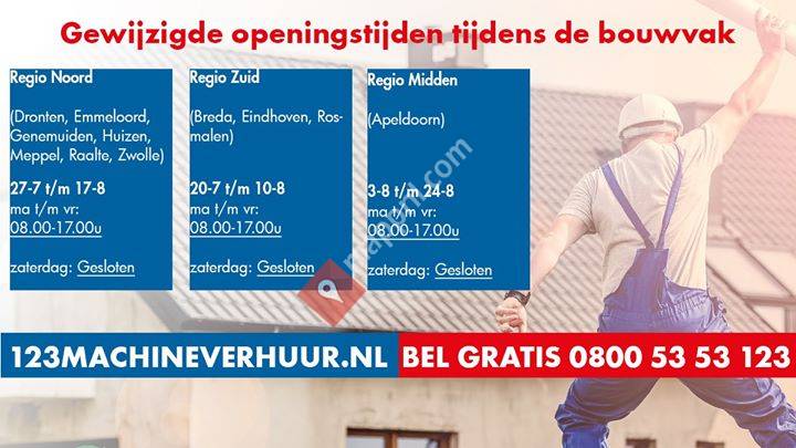 1-2-3 Machineverhuur B.V.
