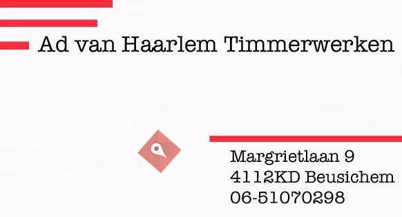 Ad van Haarlem Timmerwerken