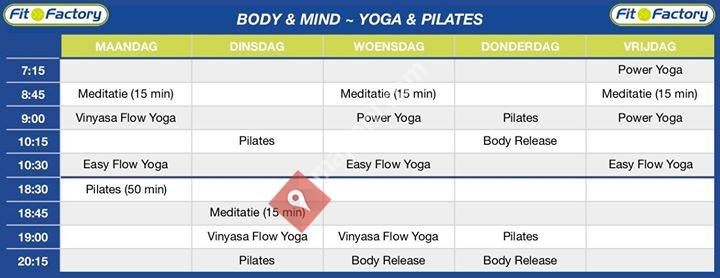 Fit Factory Eersel Yoga