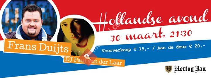 Hollandse Avond - Hotel Restaurant De Roskam, Gorssel