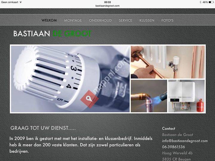 Installatiebedrijf Bastiaan De Groot