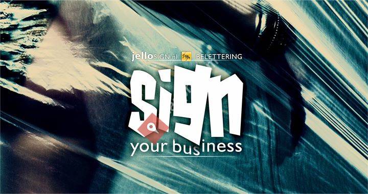 Jellosign belettering
