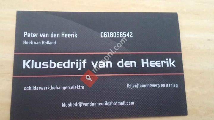 Klusbedrijf van den Heerik