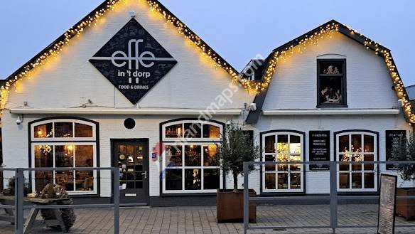 Restaurant eFFe in 't dorp