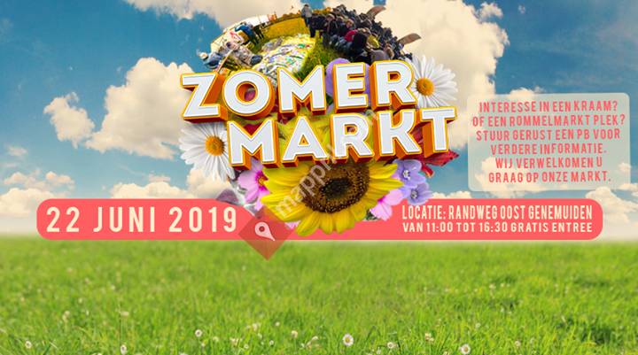 Zomermarkt/braderie Genemuiden